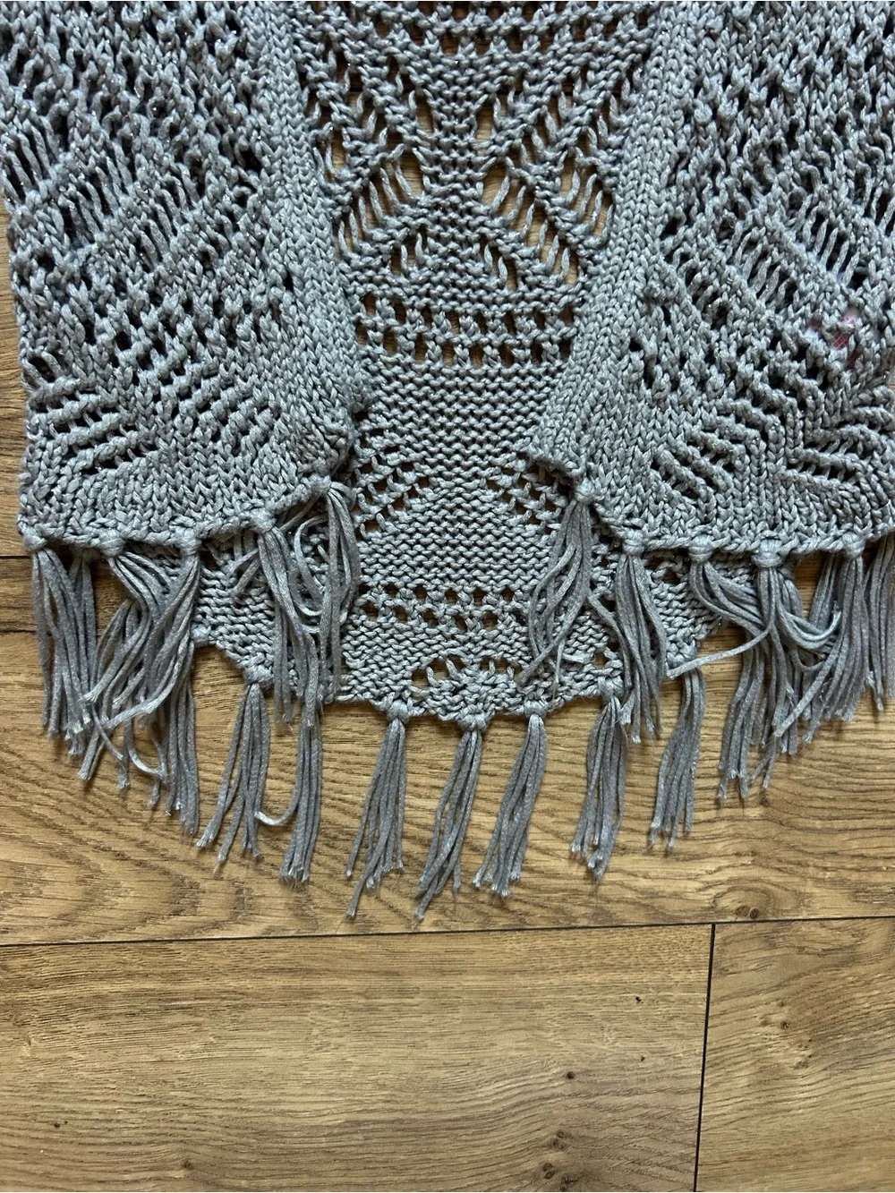 Justice open knit